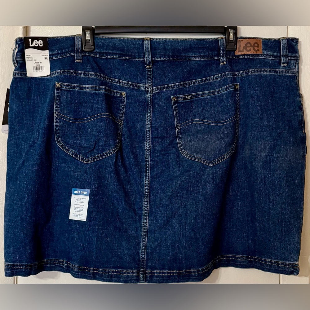 Lee Dark Denim Skort - Picture 2 of 4